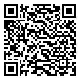 QR-Code - schickes Clandesign / Blau - Weiß